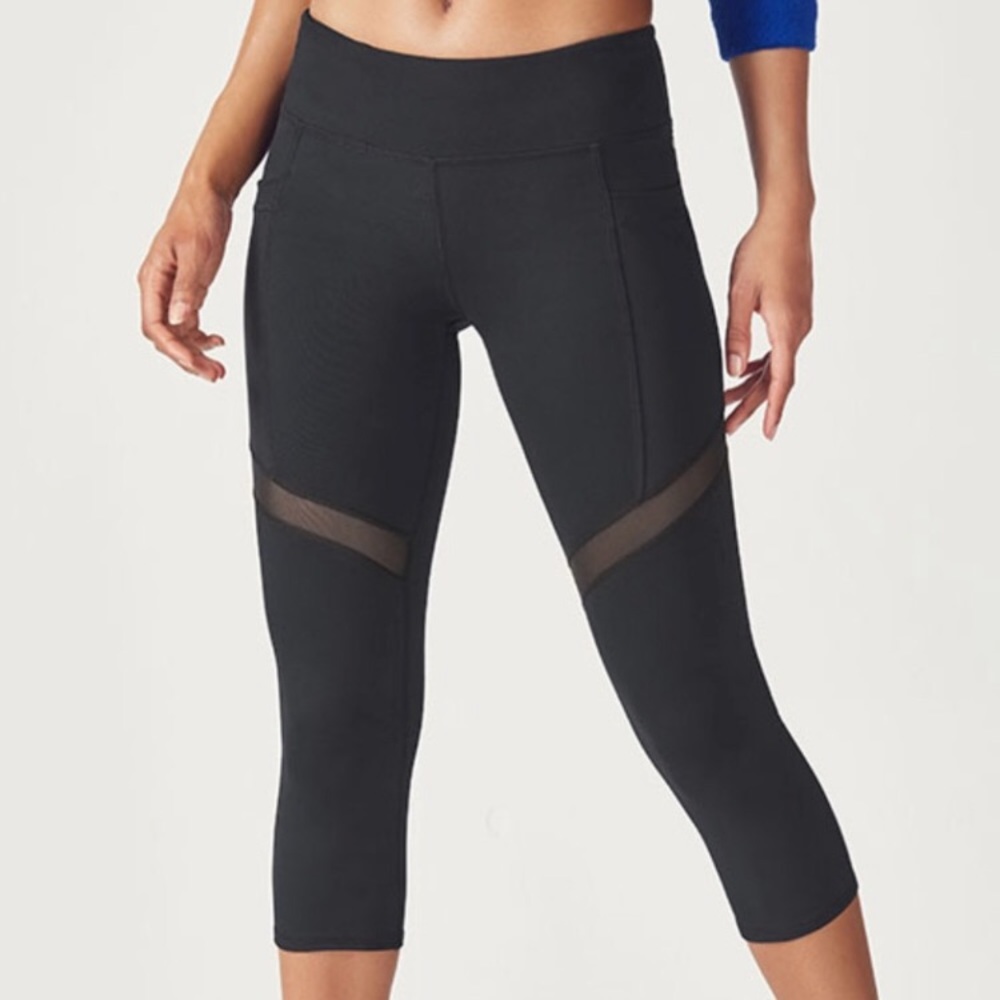 Fabletics Darcy Mesh Capris - image 1